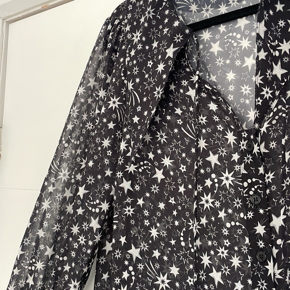 Topshop star blouse - Picture 2 of 3